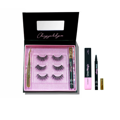 KIT PREMIUM LASHES DRAMA + LINER MAGIC TRANSPARENT